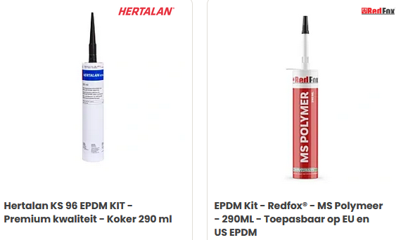 EPDM kit: De ideale oplossing voor waterdichte afdichtingen
